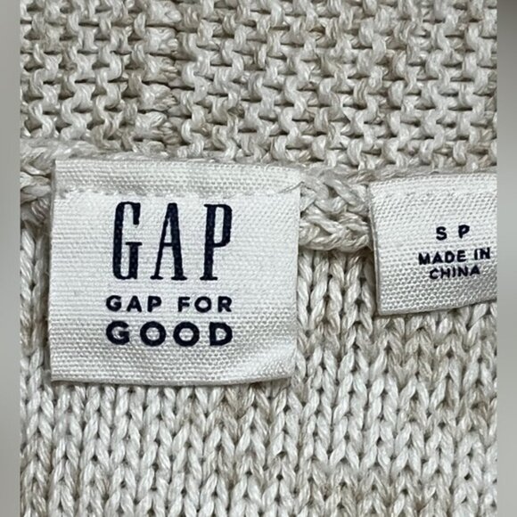 GAP Open Front Sleeveless Cardigan Vest - Women’s Small - Picture 5 of 10